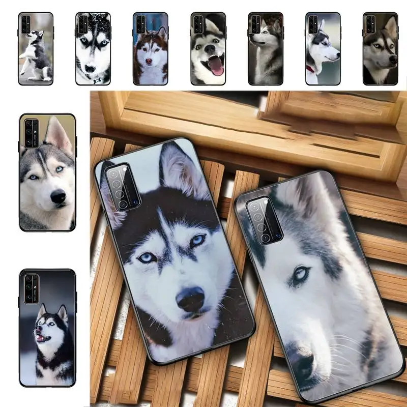 

YNDFCNB Alaskan Huskies Dog Phone Case for Huawei Honor 10 i 8X C 5A 20 9 10 30 lite pro Voew 10 20 V30