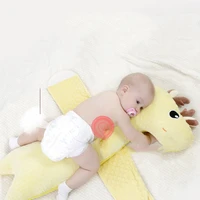 newborn relieve intestinal colic and flatulence pillow infant anti roll toddler pillow shape sleeping positioner cushion protect