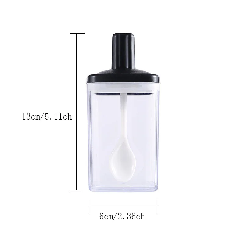 

Creative Transparency Sets Kitchen Salt Shaker Gadget Sets Spice Jars Rack Spice Organizer Oil Can Bottle Seasoning Household