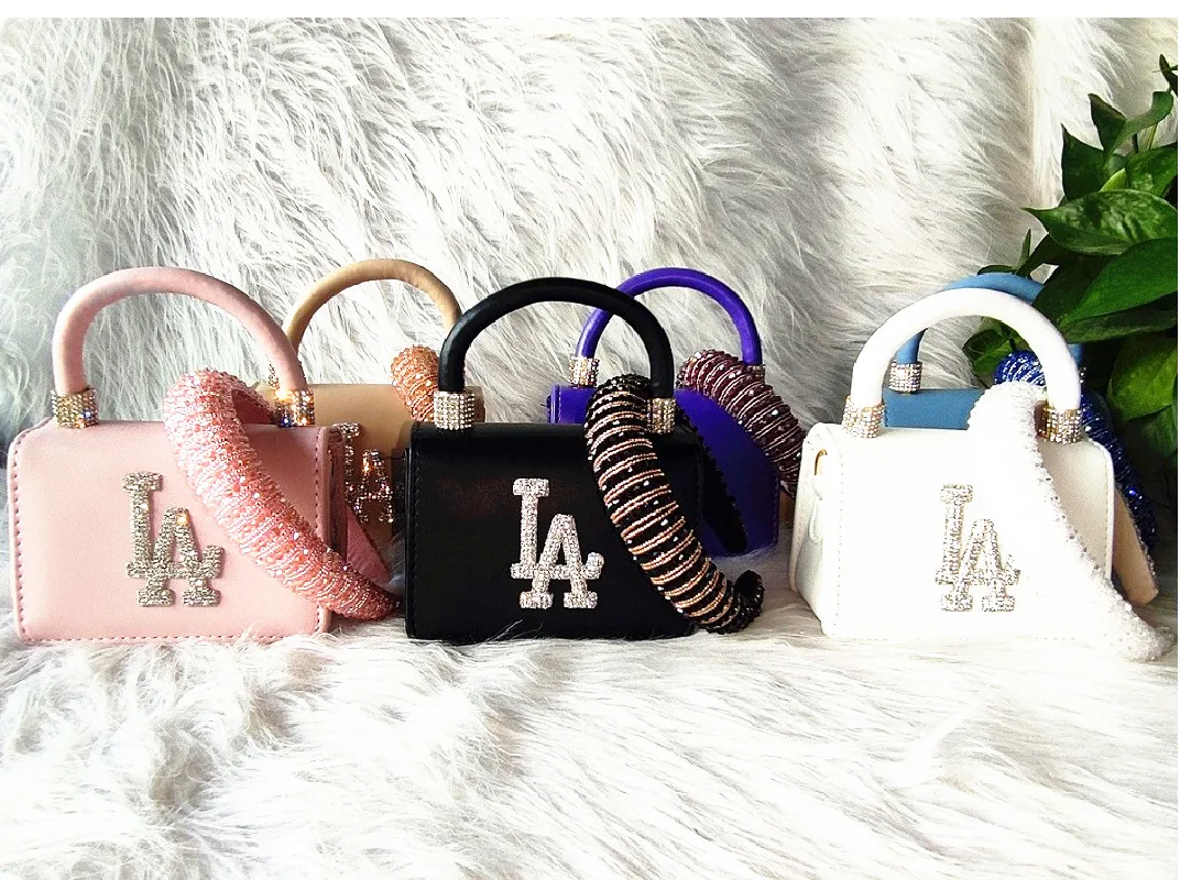 

Good Wide Ladies Female Knot Headbands with La bag Simple Diamond Hairbands Hair Hoop Women Adult La Purses and Hair Accessories