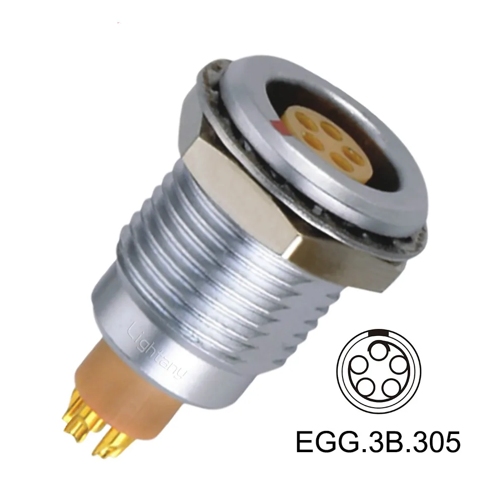 

5 core socket push pull self-locking .3B.305.CLL EGJ.3B.305.CLA