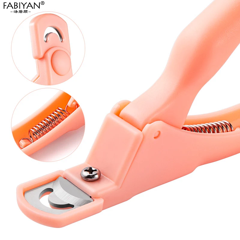 Триммер для ногтей кусачки кончиков ножницы с закругленными краями резак