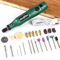 usb cordless rotary tool kit woodworking engraving pen diy for jewelry metal glass mini wireless drill with dremel accessories