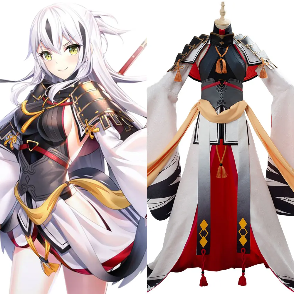 Костюм для косплея аниме Fate Grand Order FGO Nagao Kagetora костюм кимино полный комплект на