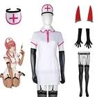 Костюм Медсестры макима из аниме бензопила для косплея