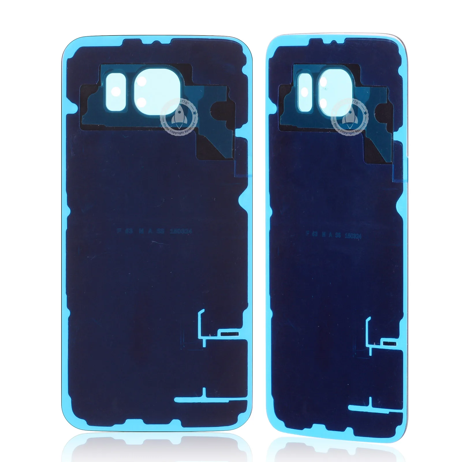 S6 G920 задняя крышка для samsung Galaxy S6 G920F задняя крышка батарейного отсека задняя крышка корпуса чехол для samsung S6 G920 Крышка батарейного отсека