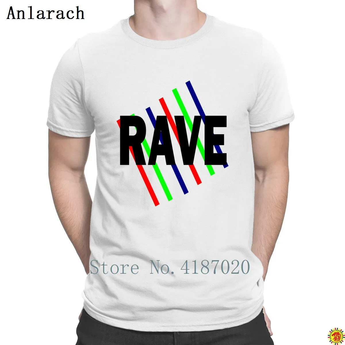 Rave V футболка комическая одежда для фитнеса дешевая распродажа 2018 Мужская