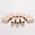 Соединитель RJ45 Cat5 8P8C для удлинителя, 24 шт., соединитель для широкополосной сети Ethernet, кабель локальной сети, Столярный удлинитель, соединитель RJ45