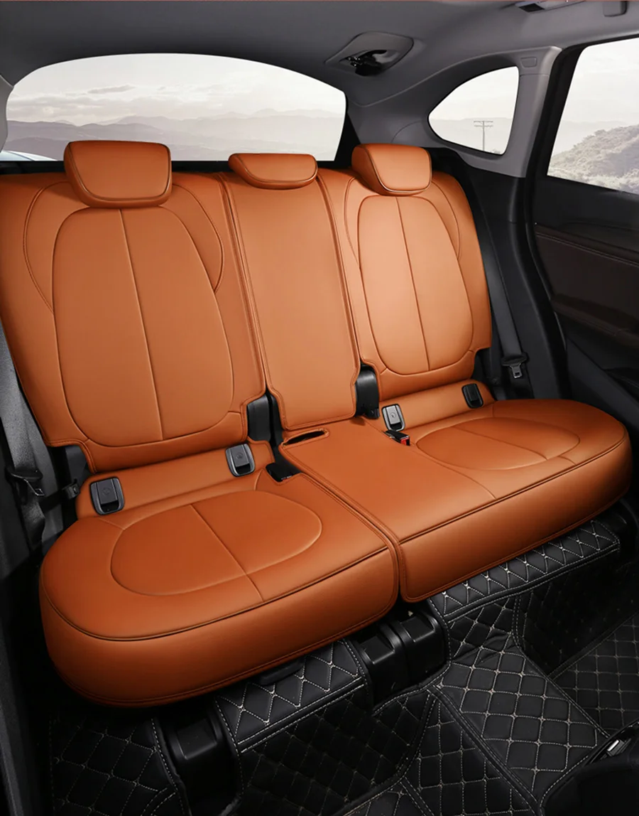 Кожаные чехлы для сидений автомобиля на заказ для NISSAN X-Trail Qashqai SYLPHY Geniss LIVINA March Tiida Teana чехлы для сидений автомобилей