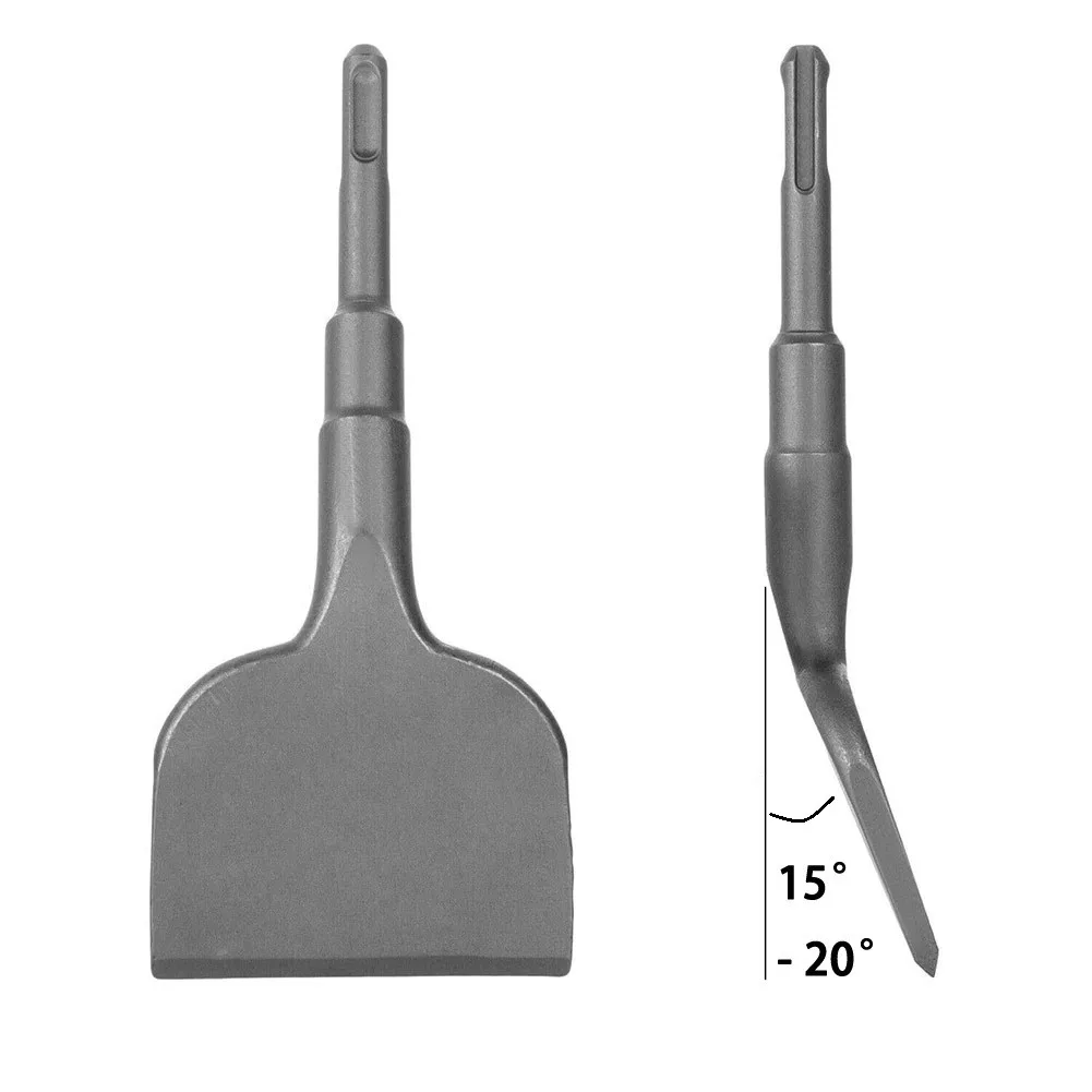 

SDS-plus Wide Chisel Cranked Angled Bent Electric Hammer Tile Wall Removal Scraper Bits Woodworking Hand Masonry Tools Building