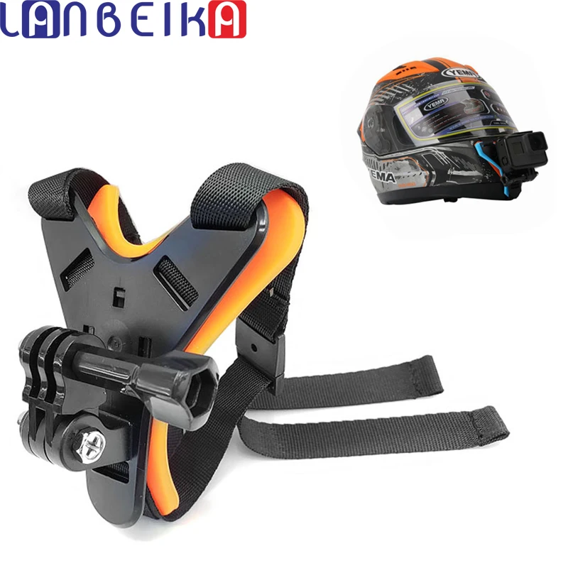 Подбородок LANBEIKA для шлема на все лицо держатель мотоциклетного подбородок Gopro Hero