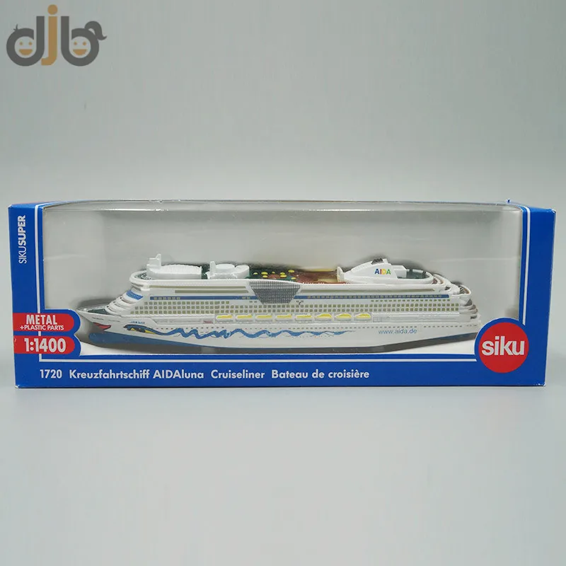 1:1400 Siku 1720 литье под давлением модель корабля игрушка Aida Cruiser Cruiseliner для