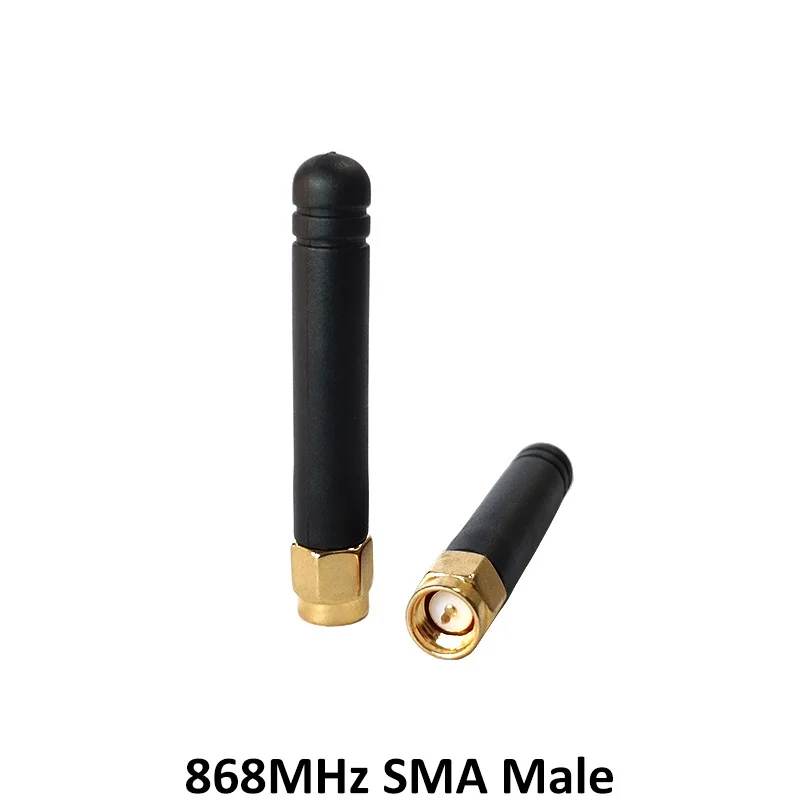 GSM 868 МГц 915 антенна LORA 3bdi SMA Штекерный разъем белые маленькие антенны для