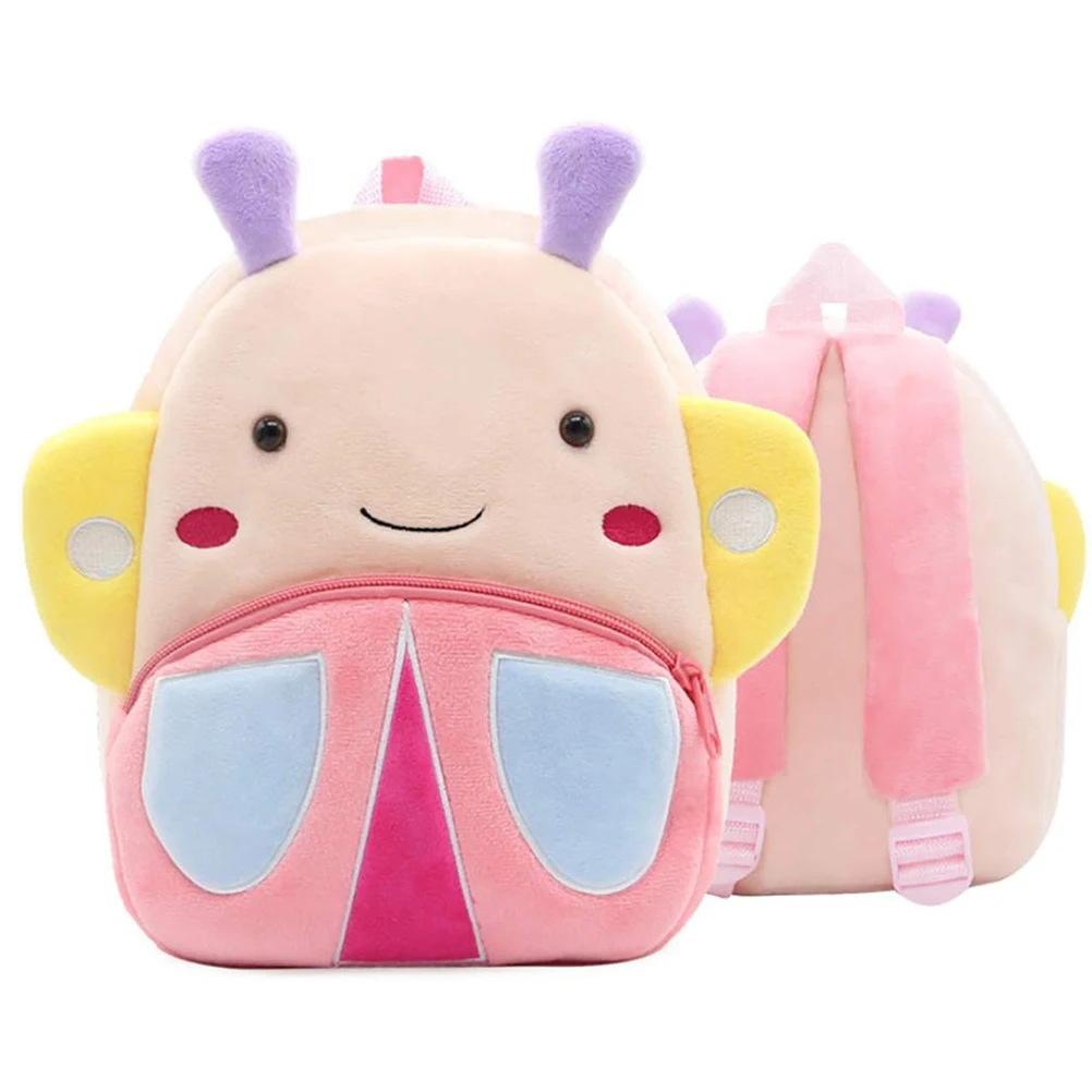 Детский милый плюшевый мини рюкзак с изображением героев мультфильмов бабочек