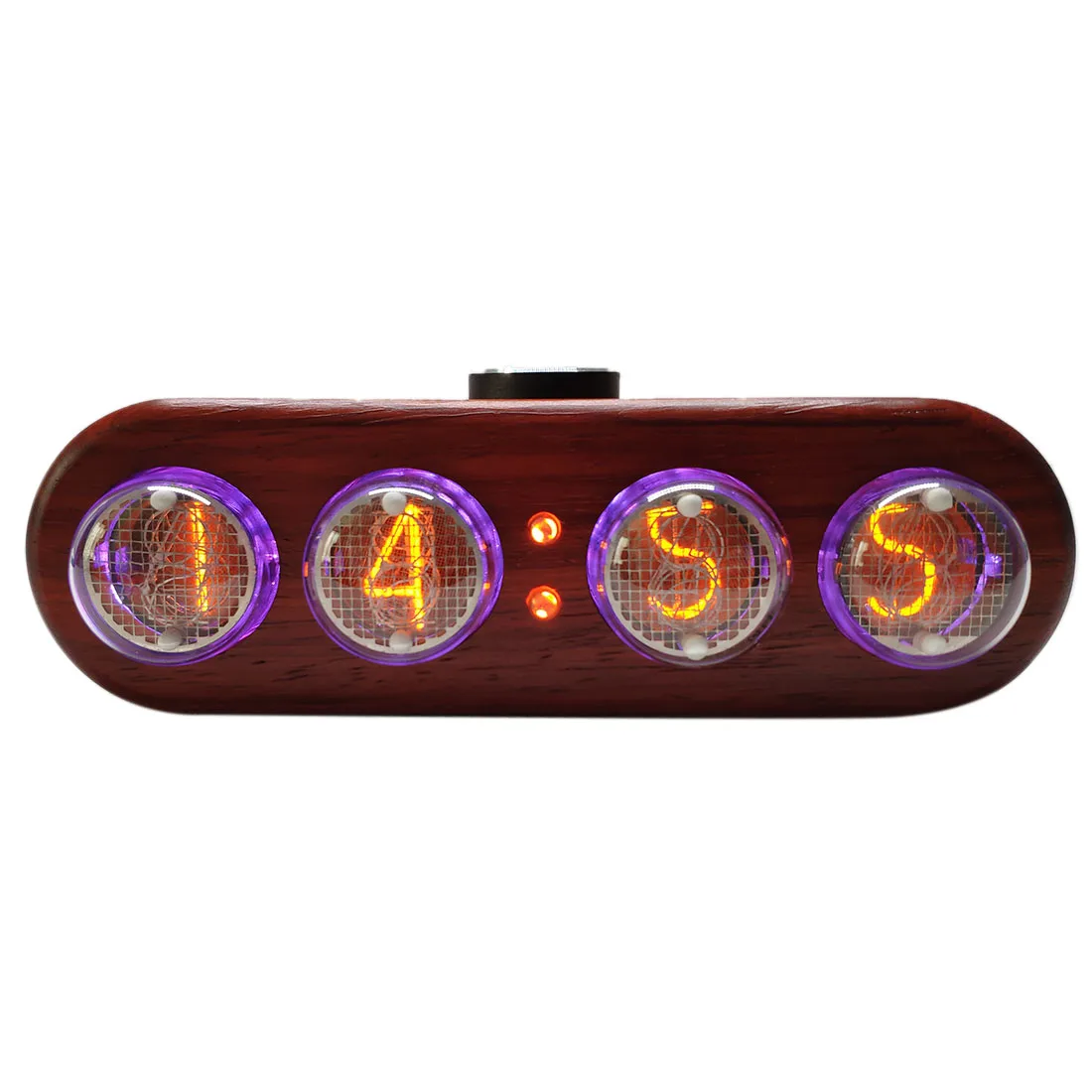 Новое поступление 1 шт в 4 деревянные светящиеся трубки часы цифровой будильник с