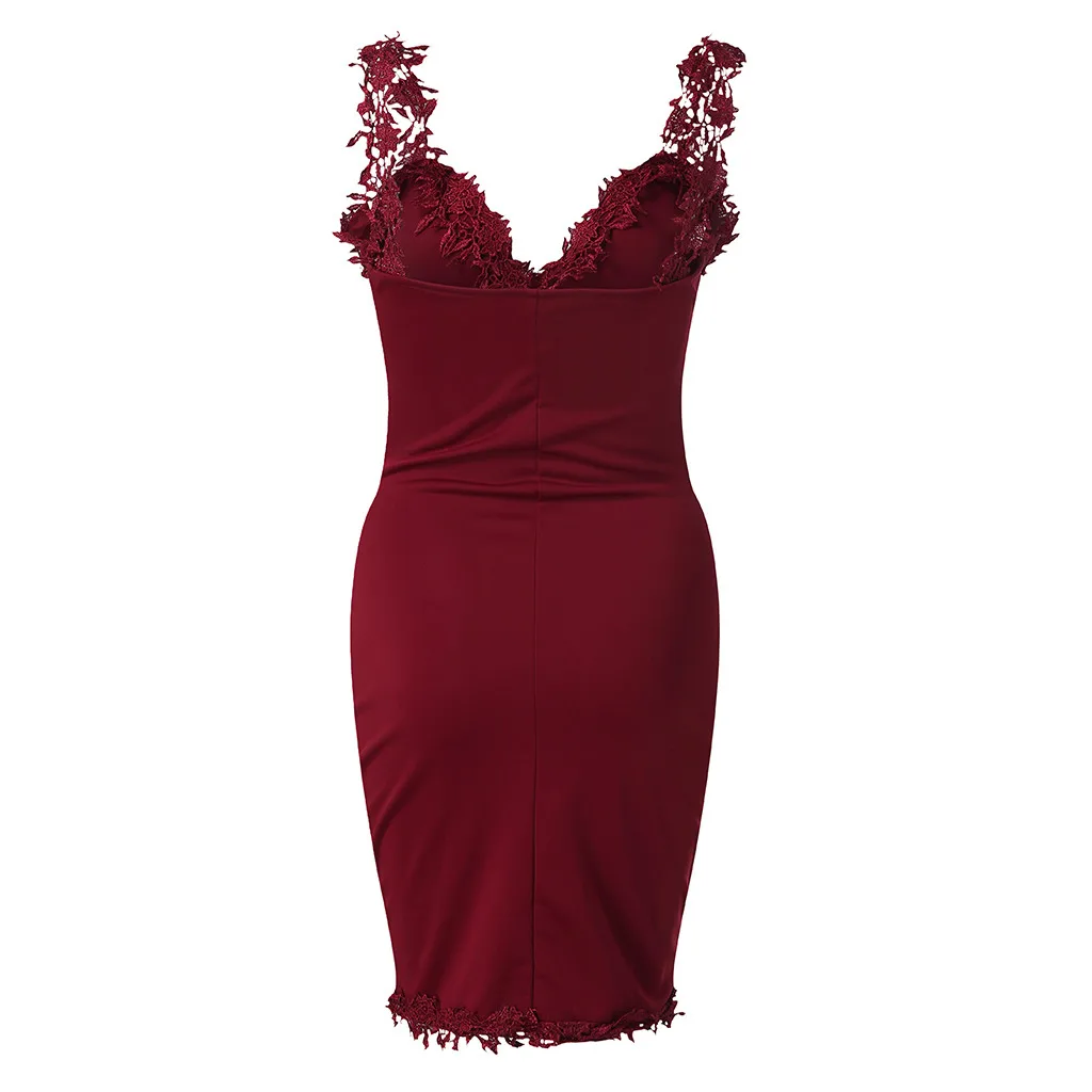 Модное сексуальное облегающее платье для ночного клуба с глубоким v образным