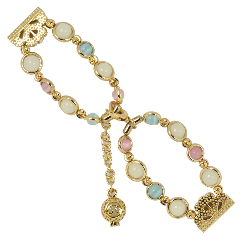 Браслет из нержавеющей стали с блестящими бусинами для Fitbit часы Versa Band|Ремешки