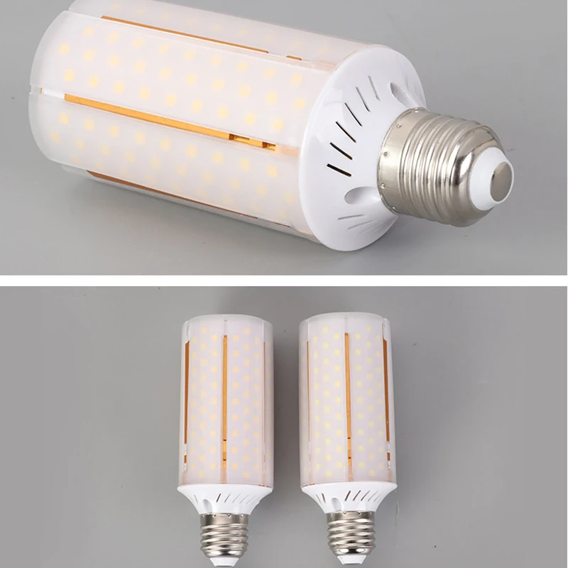 

1pcs/lot milky cover smd 2835 2800lm AC220V 30w E27 E14 led corn bulbs light warm cool white for Children house