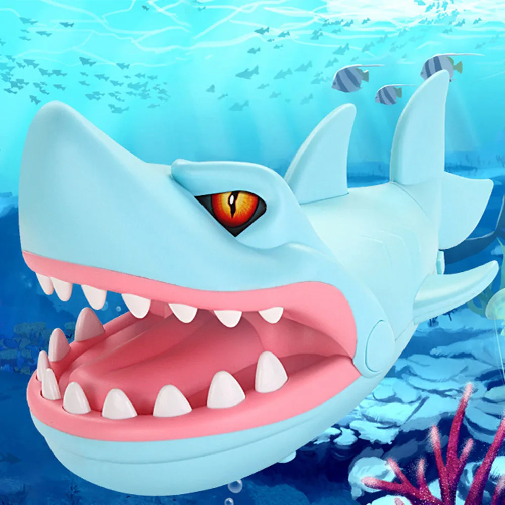 Большая акула кусает пальцы игра игрушки дети забавные хитрые с музыкой подарок