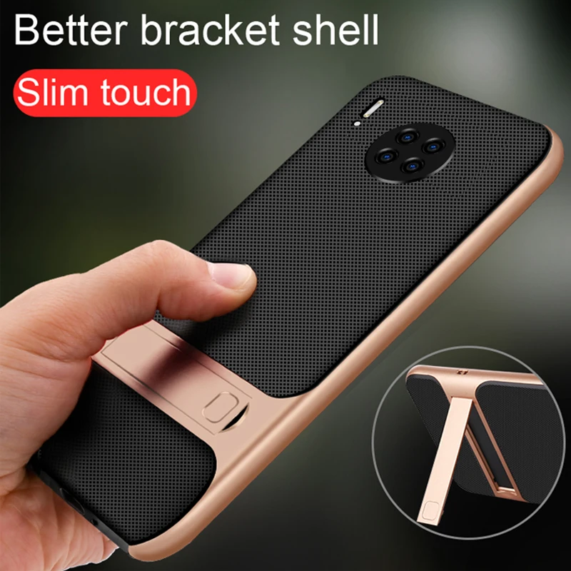 

Full Protective Back Cover for Huawei Mate 30 Pro 5G Global Version Phone Case 3D Stand Shockproof Armor Mate30 30Pro Fundas Bag