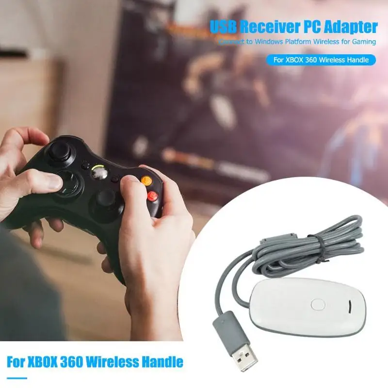 ПК беспроводной контроллер игровой приемник адаптер кабель для microsoft Xbox 360