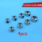 4 шт. RC модульный металлический замок на колесах, воротник 2,13,14,15,1 мм, пластина, подсадочный стопор шестерни, комплект, зажим вала для воротника колеса, втулка