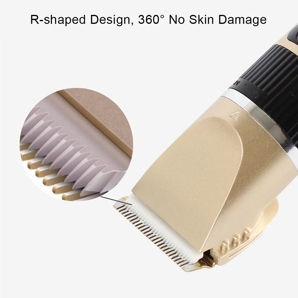 Семейные электрические машинки для стрижки волос лимитированная расческа