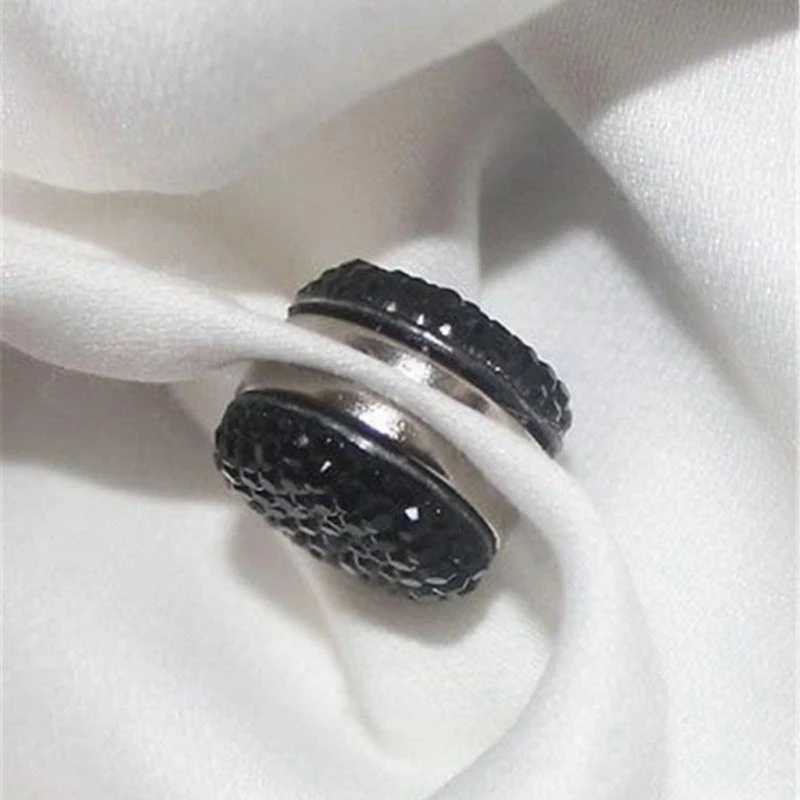 Упаковка из 12 мусульманских мульти-Применение Стразы Магнитная Шарф Брошь