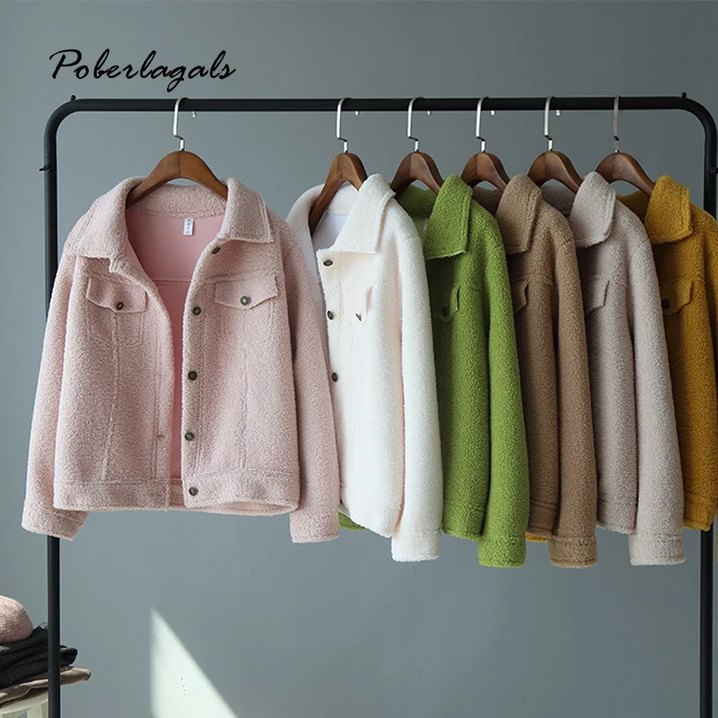 Зима осень модные трендовые дизайнерские короткие куртки из овечьей шерсти с