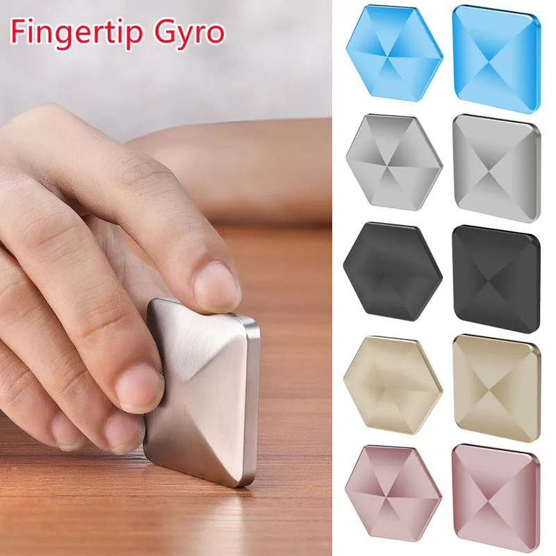 

2021 раскладной гироскоп для пальцев из цинкового сплава настольная карманная игрушка для детей Шестигранная квадратная декомпрессионная и...