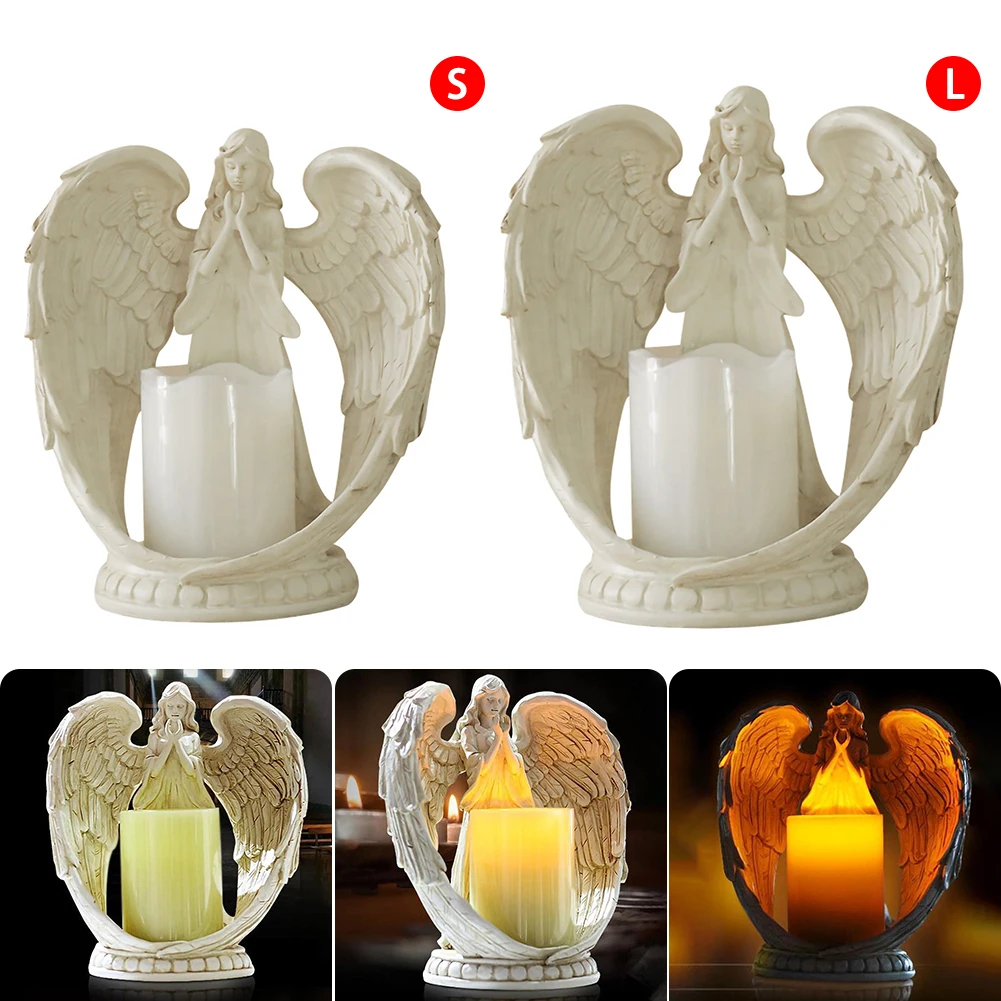 

Домашний декор, свадебный подарок, практичный гостиная, электронный подсвечник в виде ангела