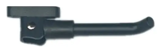 black kickstand Аксессуары для электрического скутера, для Xiaomi, скутер M365, крыло, подставка, колокольчик, отражатель, наклейка, тормозной диск, дисплей, доска, сцепление, оболочка - Цвет: black kickstand