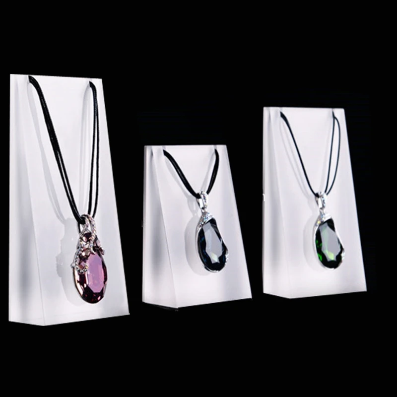 

3Pcs/Set Jewelry Display Shelf Storage Hanging Organizer Necklace Chain Stand P9YF