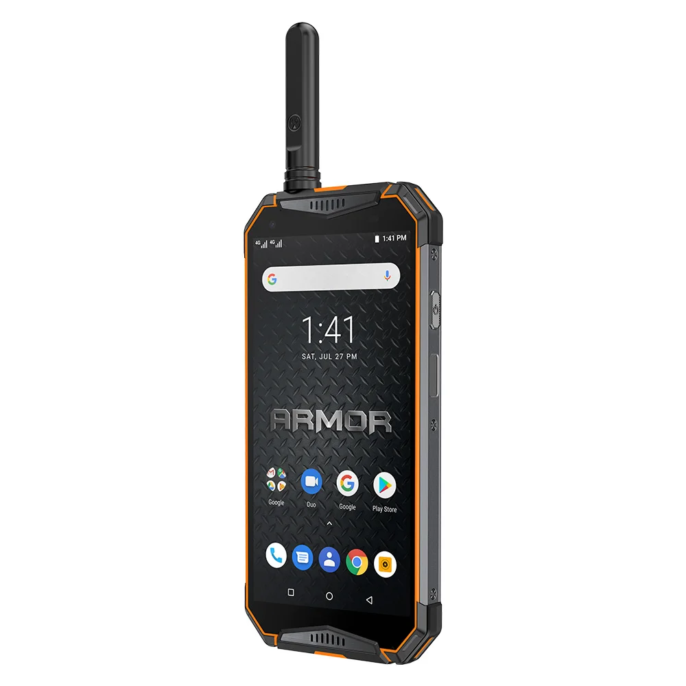 Ulefone Armor 3WT 6 ГБ 64 Гб прочный телефон 5,7 дюймов водонепроницаемый 10300 мАч 21 МП Восьмиядерный Android 9,0 NFC 4G глобальная версия смартфона