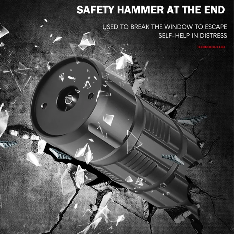 

4 Core XHP50.2 Led Powerful Zoomable Tactical Flashlight Torch for Camping Hiking Light USB Rechargeable Aluminum Alloy Lantern