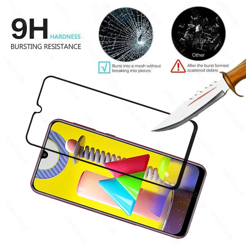 2 в 1 Защитное стекло для объектива камеры samsung galaxy m31 m30 s m51 m21 m11 m12 закаленное
