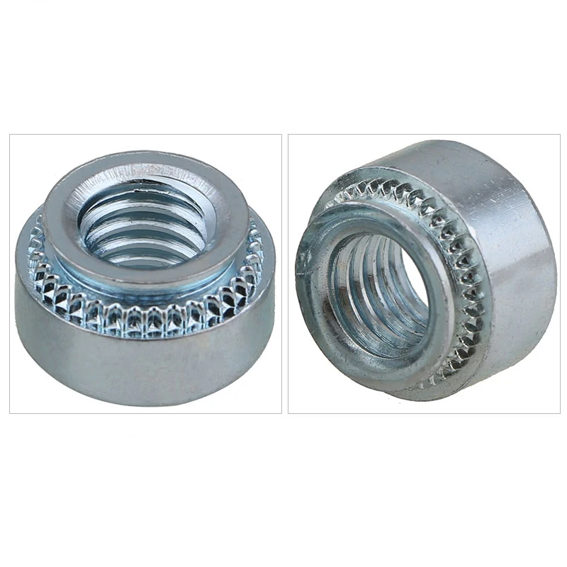 Самозажимные гайки толщиной 0 8-3 2 мм гайка пресс-заклепка оцинкованная Зажимная