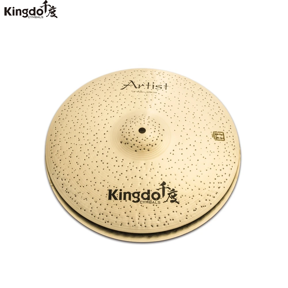 Kingdo professional B20 Artist Современная серия 4 шт тарелки для барабанов 14 &quot+ 16&quot + 20&quot |