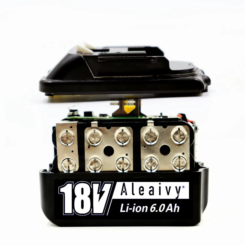 Аккумуляторная литий-ионная батарея Aleaivy новинка 18650 18 в 6000 мАч подходит для Makita 6
