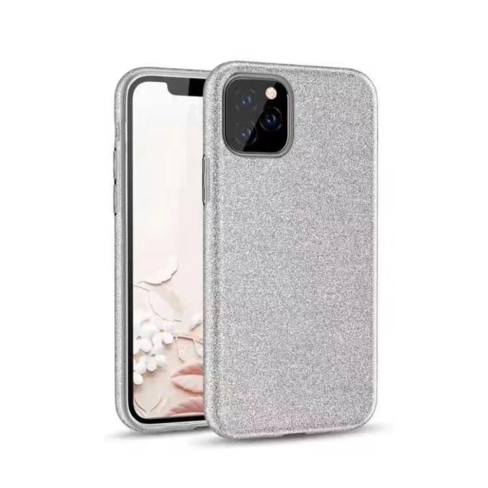 Silver Чехол для iPhone 11, для iPhone XR, XS, Max, 7, 8 Plus, модный кошелек с сердечками, из искусственной кожи, с отделениями для карт, для iPhone 11 Pro, Max, силиконовый чехол - Цвет: Silver