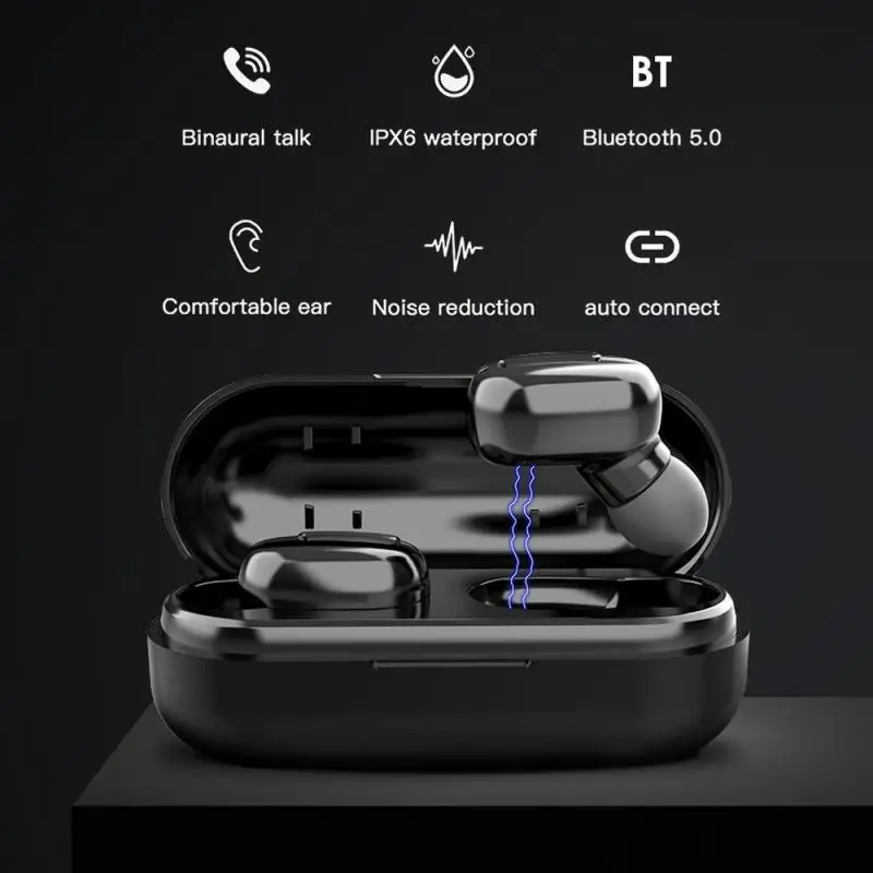 Hi Fi наушники L13 TWS Bluetooth беспроводные с шумоподавлением водонепроницаемые
