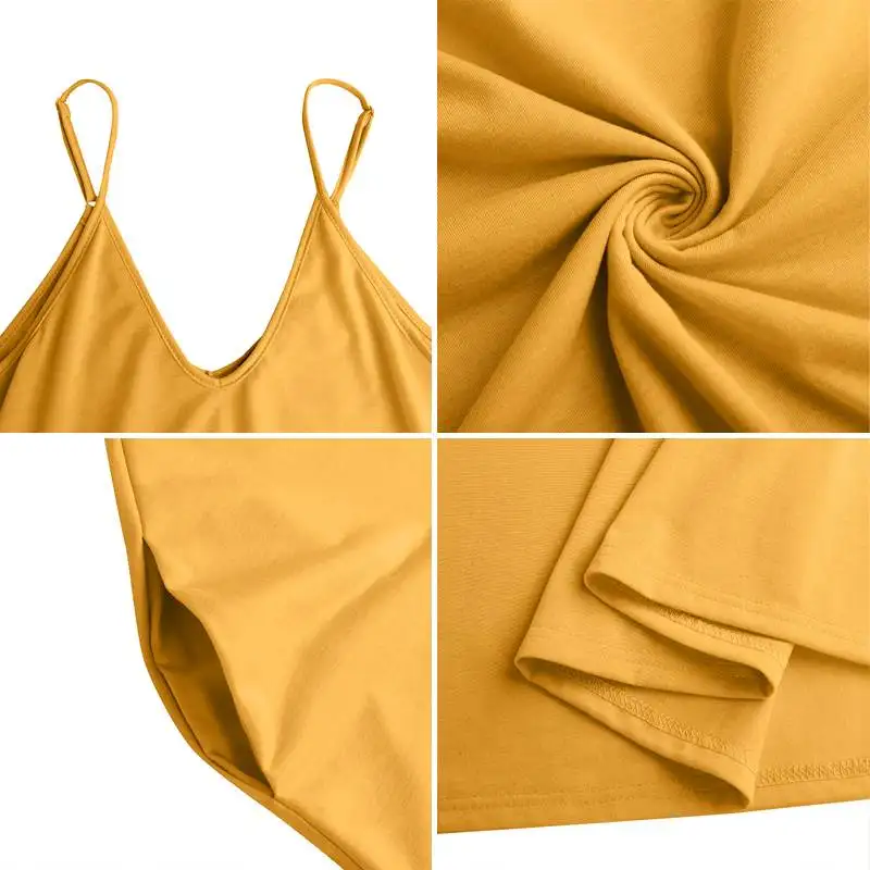 

Summer Women's Strap Dress 2021 Bohemian Sleeveless Elegant Maxi Dresses ZANZEA Casual Lady Solid Sundress Loose Oversize Robe 7