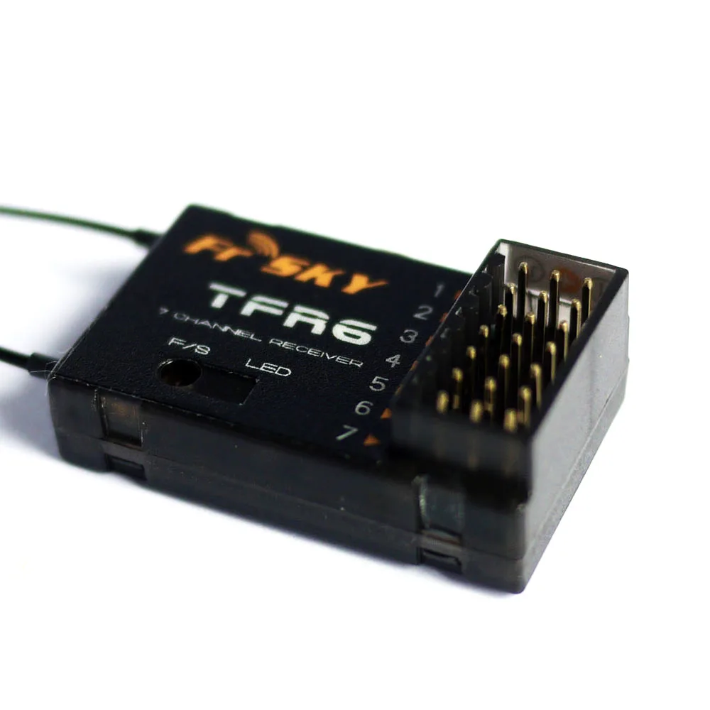 FrSky 2 4G 7CH TFR6A TFR6 приемник Compitible с Futaba FASST модуль | Игрушки и хобби