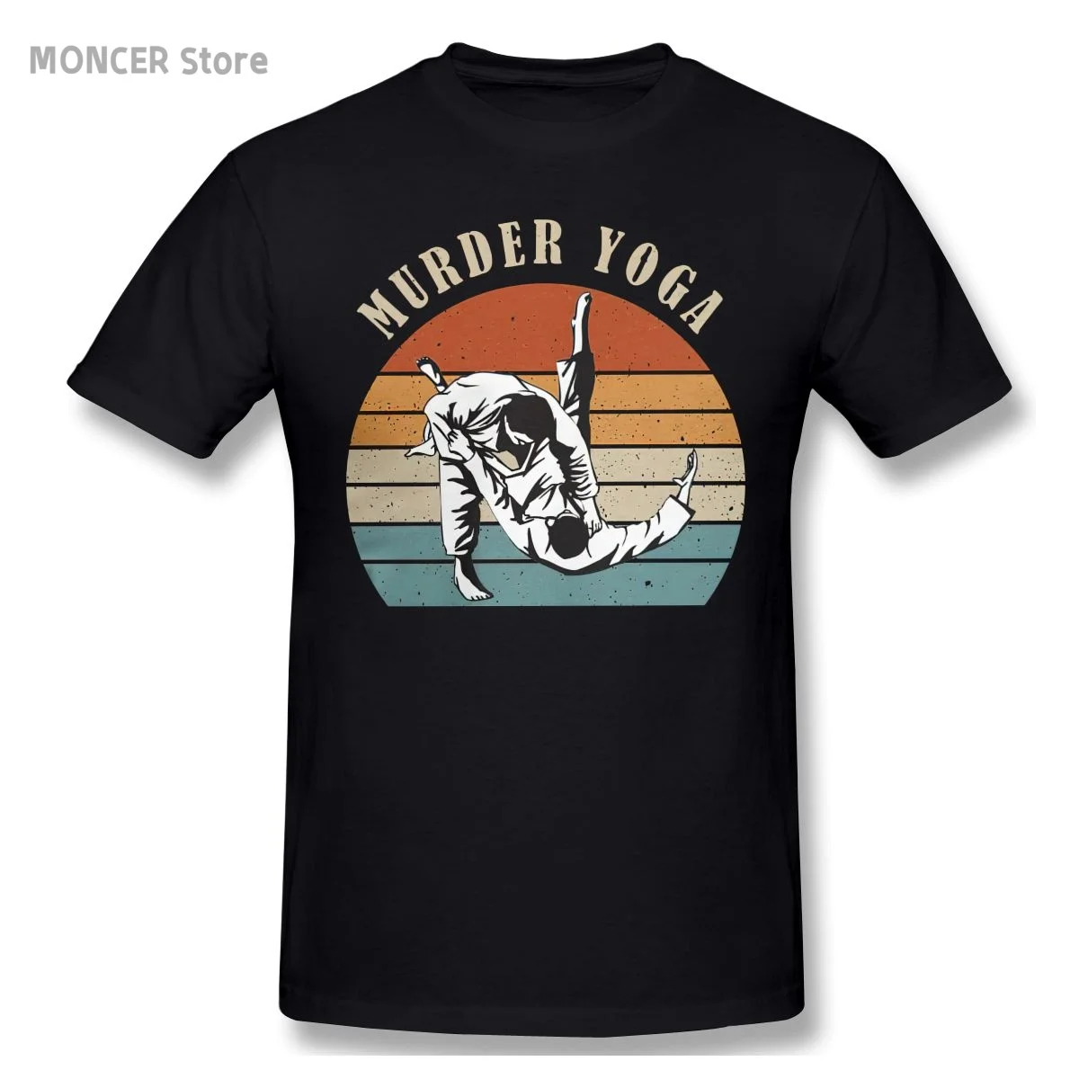 

Футболка мужская хлопковая, винтажная тенниска в стиле джиу-джитсу для йоги, боевых искусств, одежда в бразильском стиле, Новое поступление