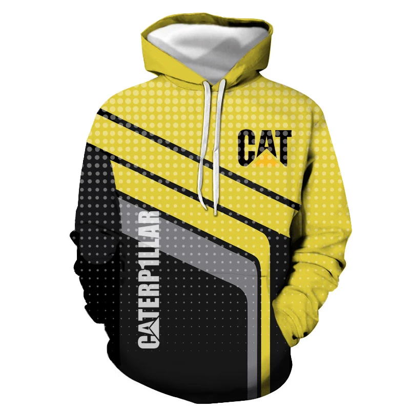 

2020 new CAT hoodie motorcycle racing pullover 3D digital printing men's fashion hooded jacket spring and autumn casual sweatshi