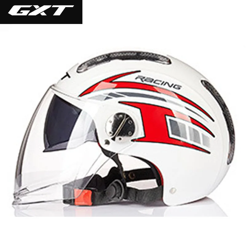 Мужской и Женский мотошлем GXT для электрического скутера мотоциклетный полушлем