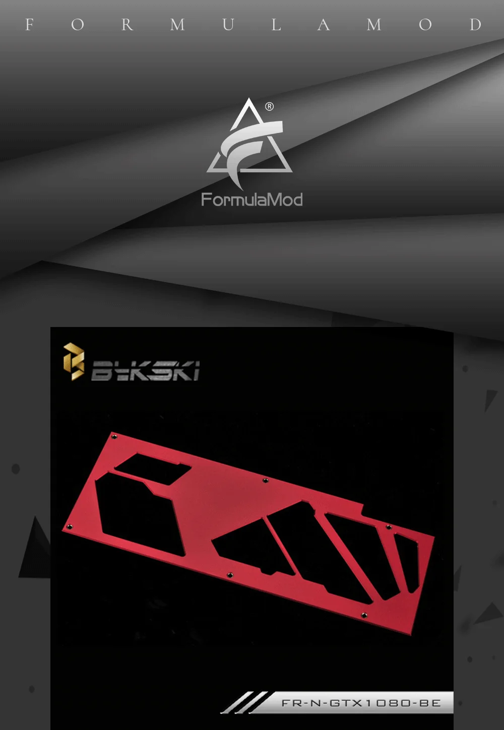 Bykski FR-N-GTX1080-BE, дизельный двигатель с водяным Охлаждением Блок объединительная панель для NVIDIA основатель Edition GTX1080TI/1070/1080/ TITAN X
