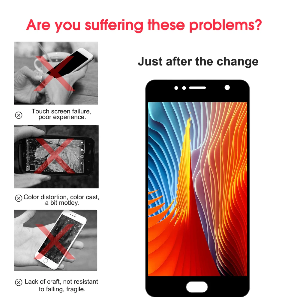 Для Asus Zenfone 4 selfie ZB553KL X00LD X00LDA ЖК-экран Сенсорная панель дигитайзер сборка для Asus ZB553KL дисплей
