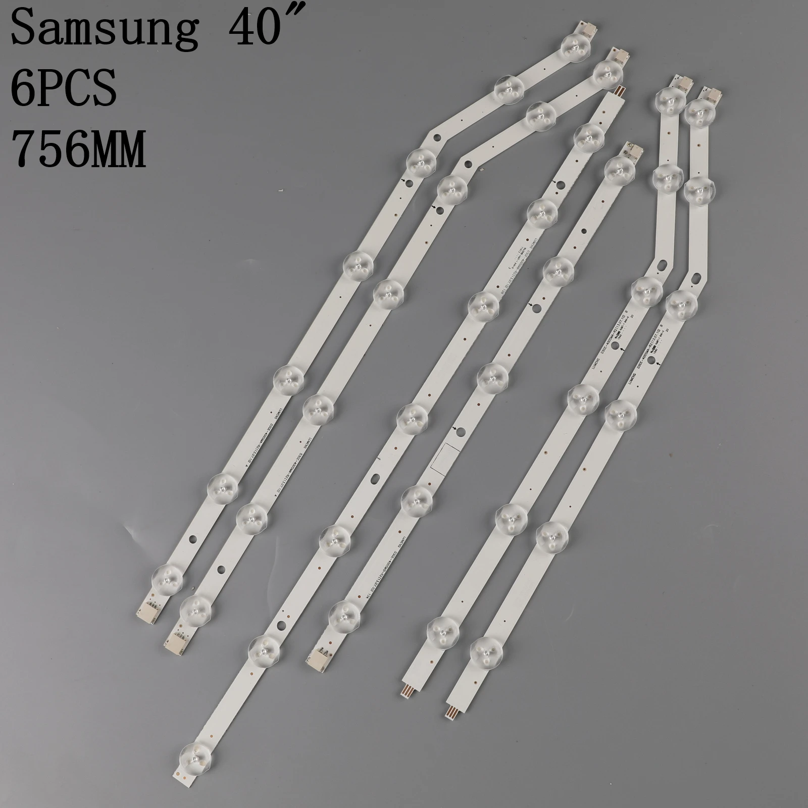Новый комплект 3 шт. 12/13 светодиодов 76 см Светодиодная лента для Samsung UN40EH5300F 2013SVS40 |