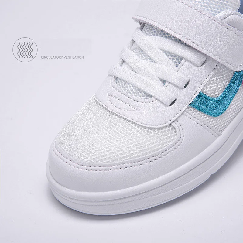 Детская обувь мягкие блестящие кроссовки принцессы уличные Повседневные